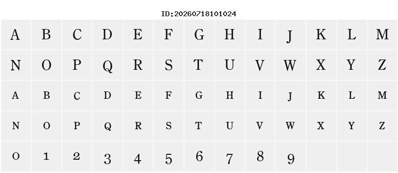 Character Map