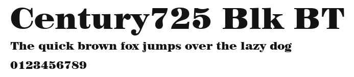 Century725 Blk BT Preview