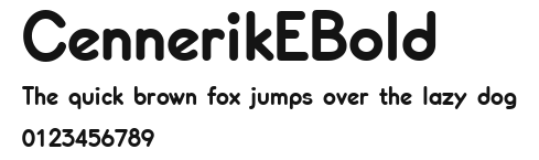 CennerikEBold Preview