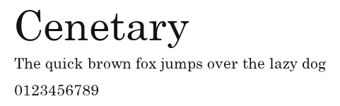 Cenetary Preview