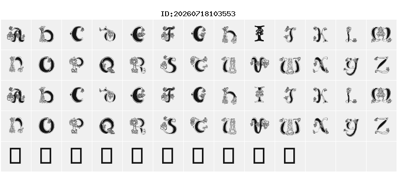 Character Map