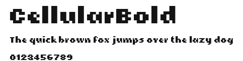 CellularBold Preview