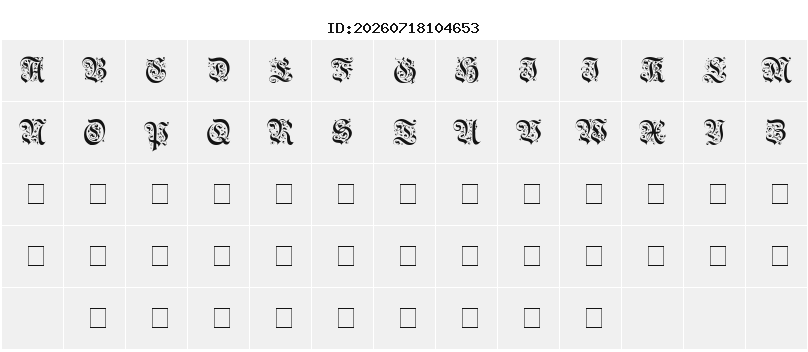 Character Map