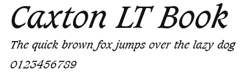 Caxton LT Book Preview