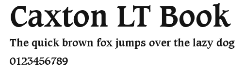 Caxton LT Book Preview