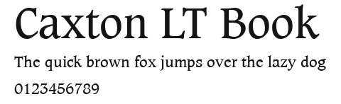 Caxton LT Book Preview