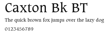 Caxton Bk BT Preview
