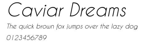 Caviar Dreams Preview