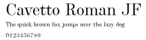 Cavetto Roman JF Preview