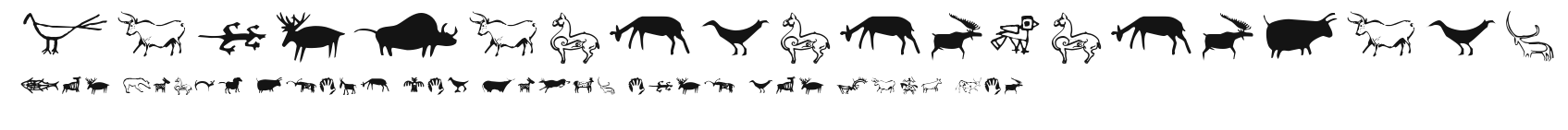 CavePaintingDingbats Preview