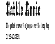 Cattle Annie Preview
