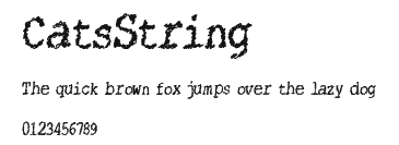 CatsString Preview