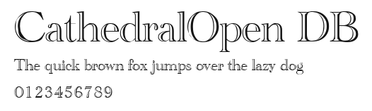 CathedralOpen DB Preview