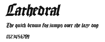 Cathedral Preview