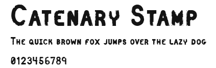 Catenary Stamp Preview