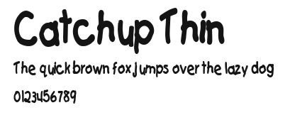 Catchup Thin Preview