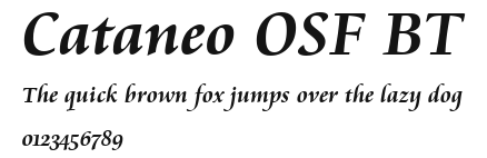 Cataneo OSF BT Preview