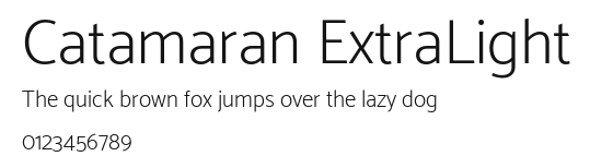 Catamaran ExtraLight Preview