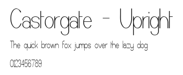 Castorgate - Upright Preview
