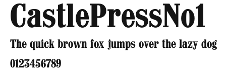 CastlePressNo1 Preview