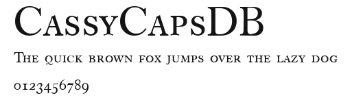 CassyCapsDB Preview