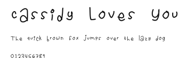 Cassidy Loves You Preview
