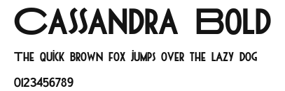 Cassandra Bold Preview