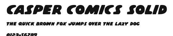 Casper Comics Solid Preview