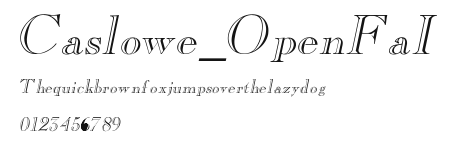 Caslowe_OpenFaI Preview