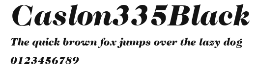 Caslon335Black Preview