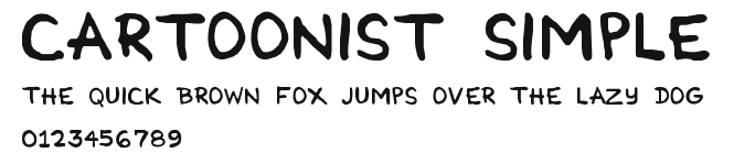 Cartoonist Simple Preview