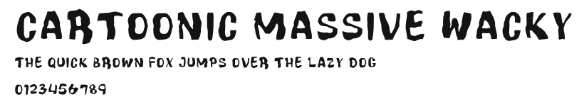 Cartoonic Massive Wacky Preview