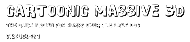 Cartoonic Massive 3D Preview