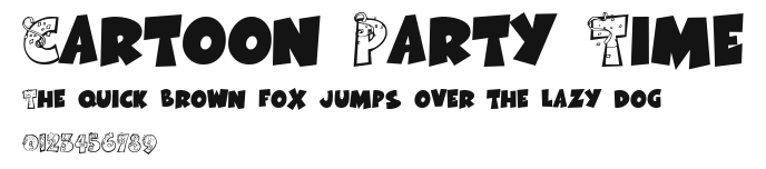 Cartoon Party Time Preview