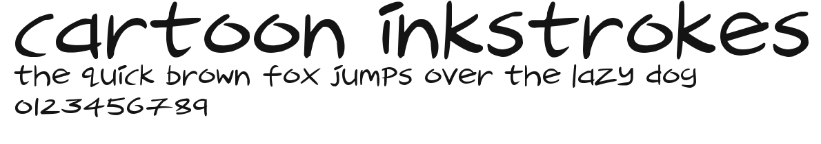 Cartoon Inkstrokes Preview