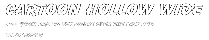 Cartoon Hollow Wide Preview