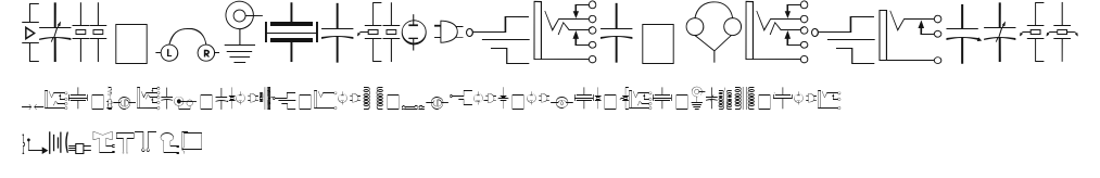 Carr Electronic Dingbats Preview