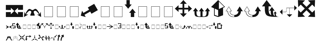 Carr Arrows (filled) Preview
