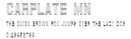 Carplate MN Preview