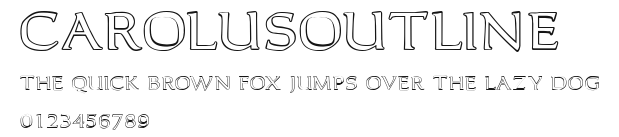 CarolusOutline Preview