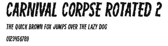 Carnival Corpse Rotated 2 Preview
