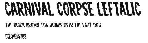 Carnival Corpse Leftalic Preview