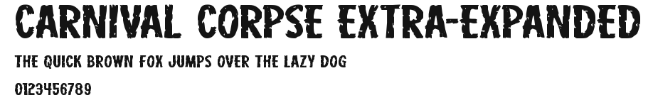 Carnival Corpse Extra-Expanded Preview