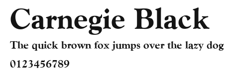 Carnegie Black Preview