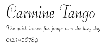 Carmine Tango Preview