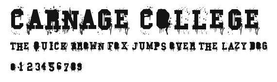 Carnage College Preview