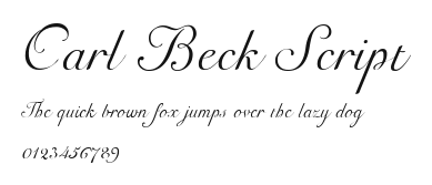 Carl Beck Script Preview