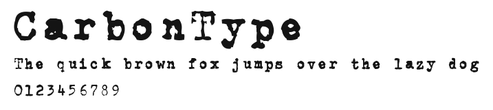CarbonType Preview