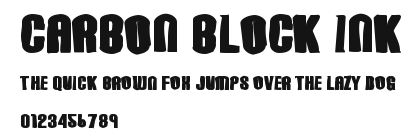 Carbon Block Ink Preview