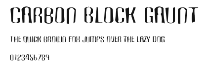 Carbon Block Gaunt Preview